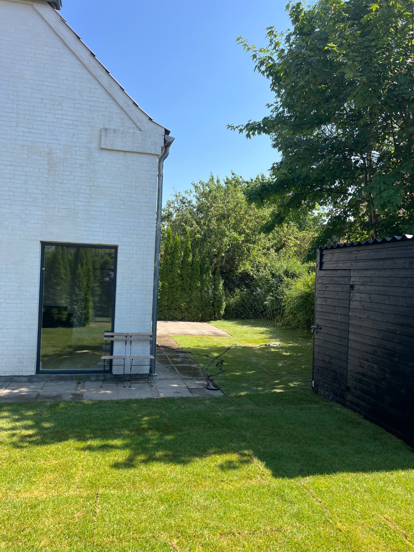 Efter: opstartsvanding sat i gang med fast vandingsplan